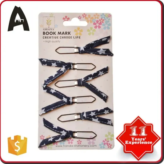 Competitive price factory supply clover shape paper clips