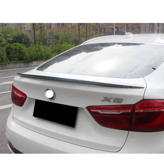 BMW X6 F16 M-Performance Moulded Rear Spoiler for Auto Trunk Boot Lid