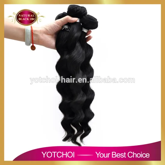 Indian Remy Natural Hair Extension Grade AAAAA Indian style Loose Wave Unprocessed