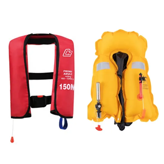 Marine Adult Portable Automatic Inflatable Life Jacket with High Buoyancy CCS