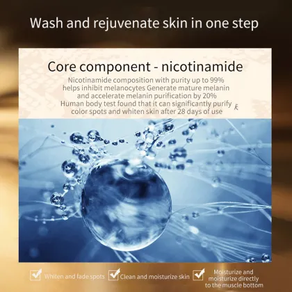 Gentle cleaning whitening Freckle removing facial cleanser