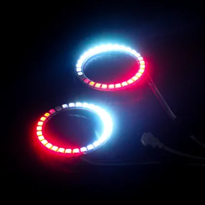 Hot-Sale RGB Hola Rings DC12V 6W SMD5050 Dream Chasing Color Car Angel Eyes LED Light