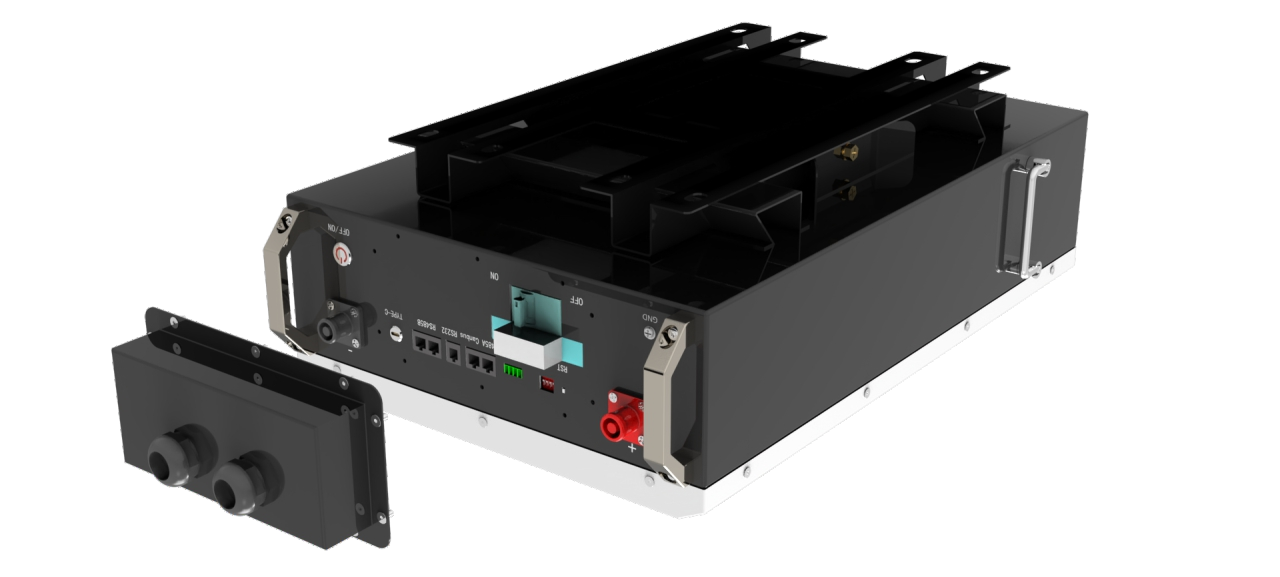 Waterproof 48V100Ah Powerwall lithium battery