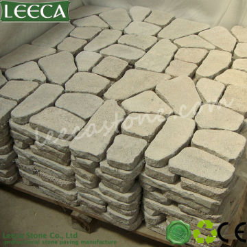 Garden mixed color paving stone