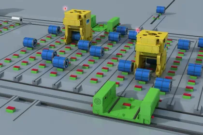 Steel Coils Ground Transportation System