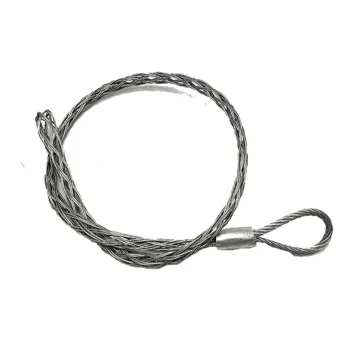 single eye stainless steel cable grip cable socks