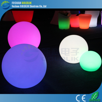 Plastic light up hanging ball lights with RGB 16 color changing GKB-030RT