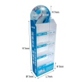 Multi-Tiered Paper Display Stand with Customizable Design