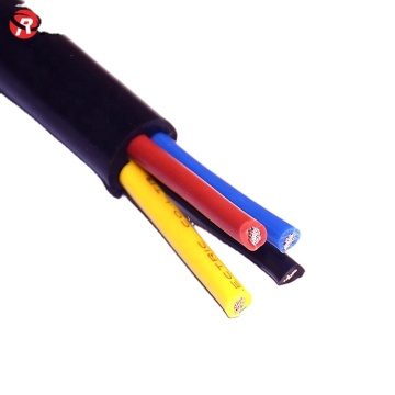 4c x 2,5 mm² di filo di alimentazione in gomma a silicone morbido ad alta temperatura con specifica da 600 V e 12 mm