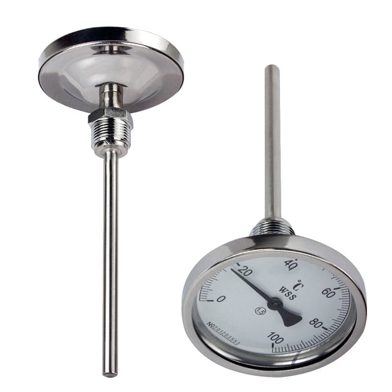 Metal thermometer L-300mm connection mode M27