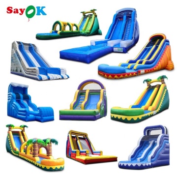 Kids Inflatable Bouncer Slide with Swimming Pool - Backyard Fun