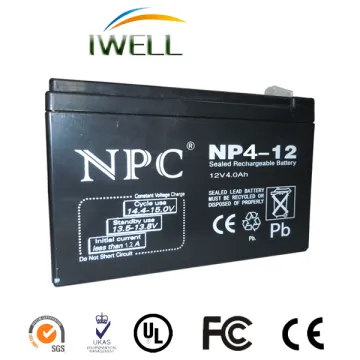 12V 4Ah sealed mainternance-free UPS battery