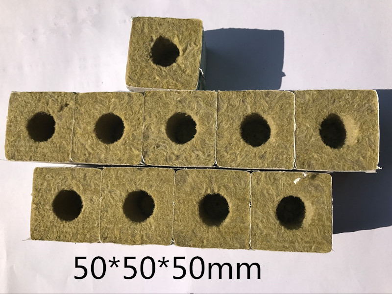 Skyplant Indoor Hydroponic Rockwool Cubes With Hole