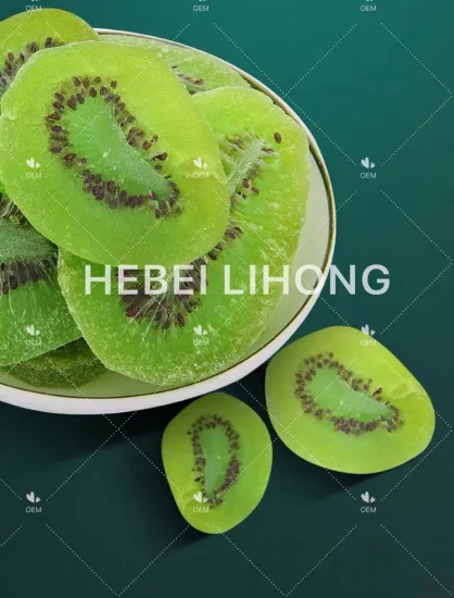 Natural No Additive Dried Green Kiwi Fruit