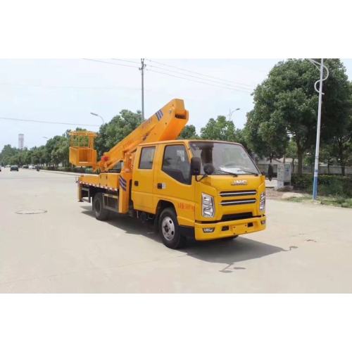 17m aerial working platform bucket truck