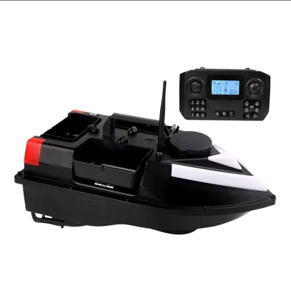NEW HOT 2024 Fishing RC Bait Boat 5200mAh 3 Hoppers Saltwater GPS Carp Bait Boat