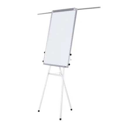 Two Arms Iron Flip Chart Stand Tripod