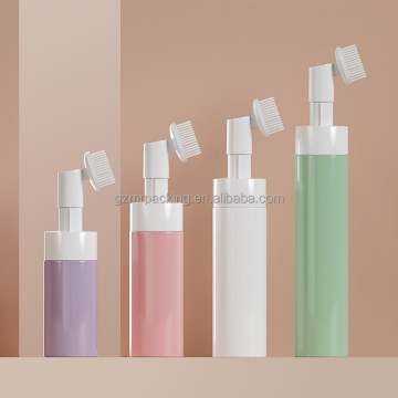 Hot Sales Empty Refillable Foam Pump Bottle Set with Silicone Brush for Travel
