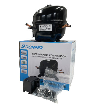 Donper 207W R134a 1/3hp Refrigerator freezer Compressor Individual Carton Package