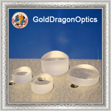 Uncoated Fused Silica Round Plano-Concave Cylindrical
