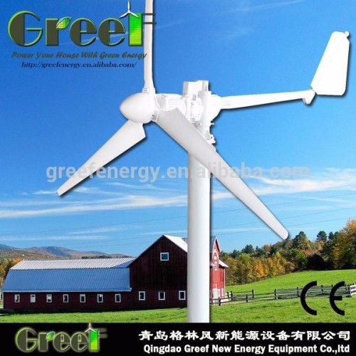 HOT ! 15kw horizontal axis wind turbine 230V for Europen house