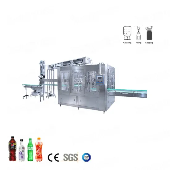 Automatic Rinsing Filling Capping Machine for Carbonated PET Bottles | HY-DCGF 60-60-12 | Hengyuan