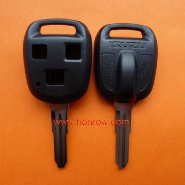 Isuzu 3 button remote key case/car key shell