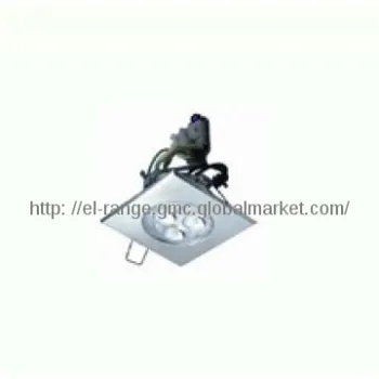 3*1W 230v LED SQUARE DOWNLIGHT