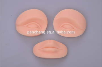 Professional Cosmetic Permanent Makeup Eyebrow Tattoo Practice Synthetic Skin
