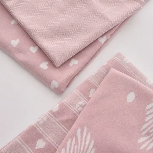 ผ้าฝ้าย 70% โพลีเอสเตอร์ 30% ผ้าพิมพ์ลาย Jacquard