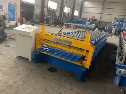 Making Building Material Double roll forming making machine