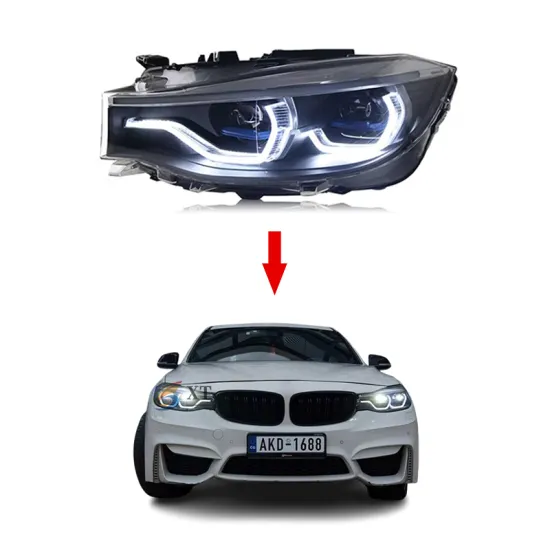 XT Upgrade for BMW 3 Series GT F34 2013-2019 Dynamic Turn Signal LED Headlamp