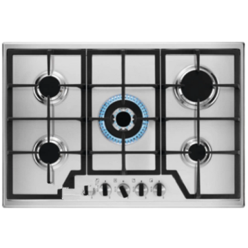 Gaskob op Glass Electrolux 5 Burner