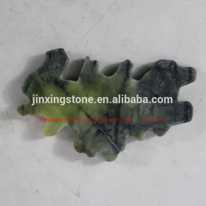 decorative jade /decorative stones /home decoration green marble /Heart-Shaped Stone Decorations