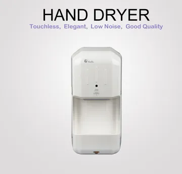Hand dryer for airport toilets
