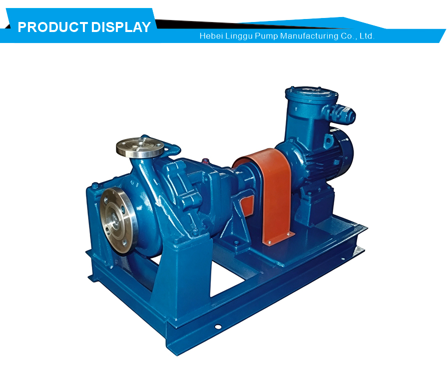 Oil refinery process pump