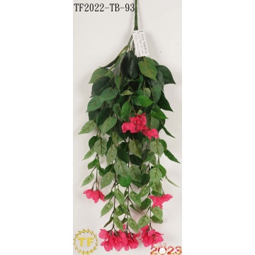 32 &quot;dunkelrosa Bougainvillea Hanging Korb