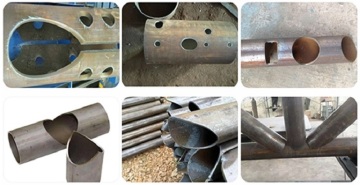 6m length steel structure cnc plasma pipe cutting machine price Germany
