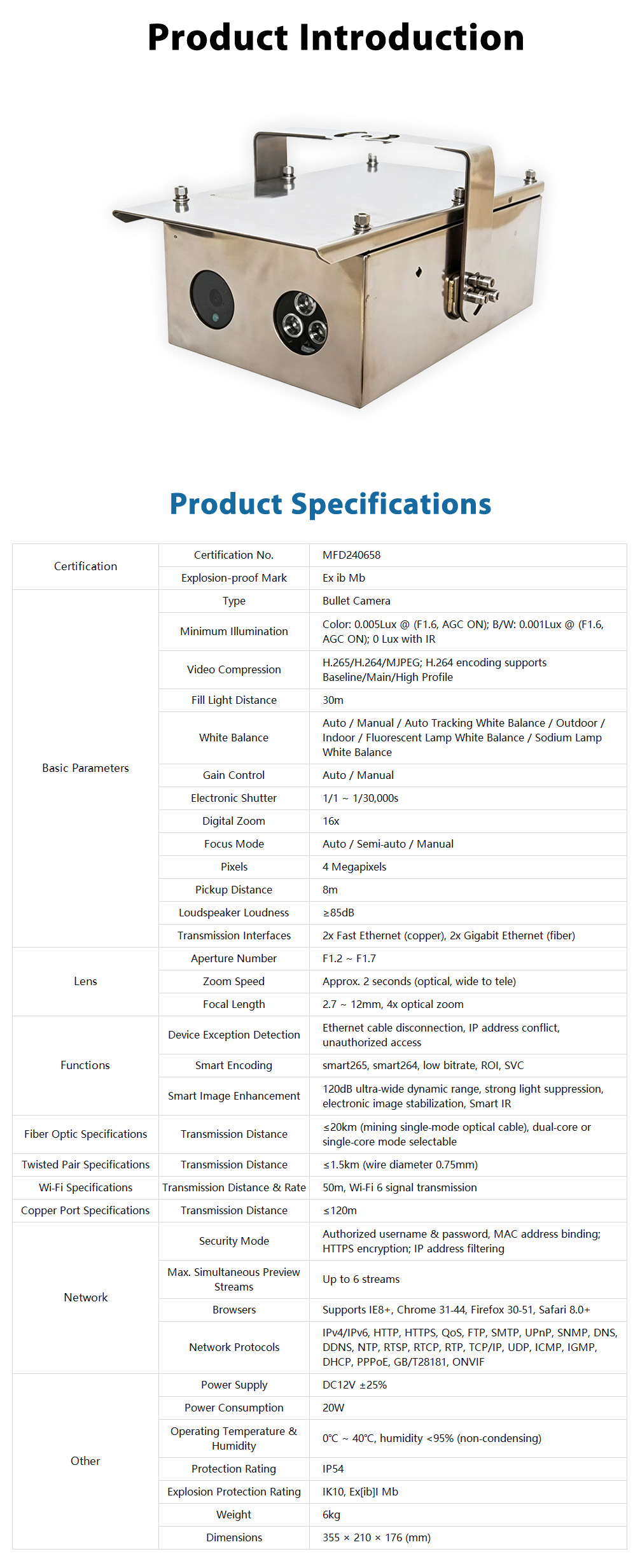 KBA12（W）Mining Explosion‑Proof Products (Class I)