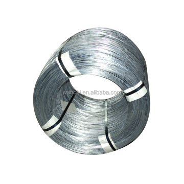High Tensile 0.5-5.0mm BWG25 Flat Wire Q195 Low Carbon Iron Spring Steel Bead Wire Hot Dipped Galvanized