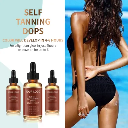 OEM ODM Private Label Organic Dark Tanning Oil