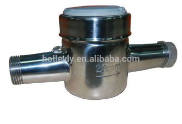 Multi-jet stainless steel water meter
