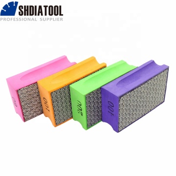 Electroplated Diamond Sponge Polishing Pads for Glass, Marble, Granite, Concrete (#60-#3000)