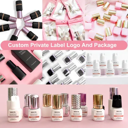 Korean Low Humidity Professional Eyelash Glue for Sensitive Eyes