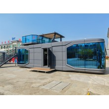 Modular Double-Layer Space Capsule House