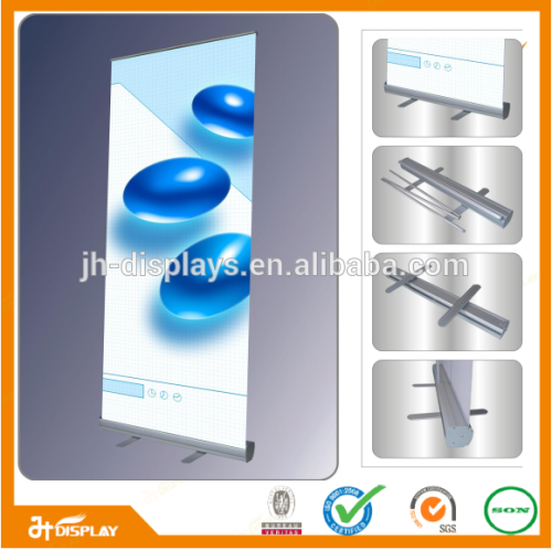 Flex Banner Stand Full Aluminum Retractable Model 2 Roll Up Stand
