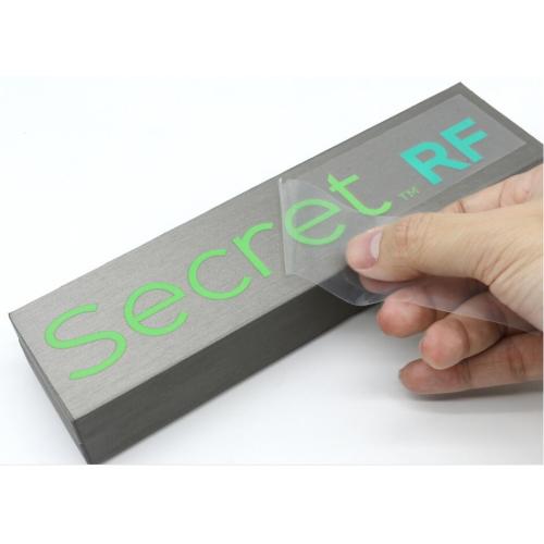 Custom High Adhesive MX-SP Label Colourful Carton UV Transfer Advertising Stickers Remain Only Logo Stickers. Words Eye Lash