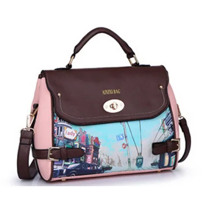 Restoring ancient ways Postman single shoulder bag (LDY15-013)