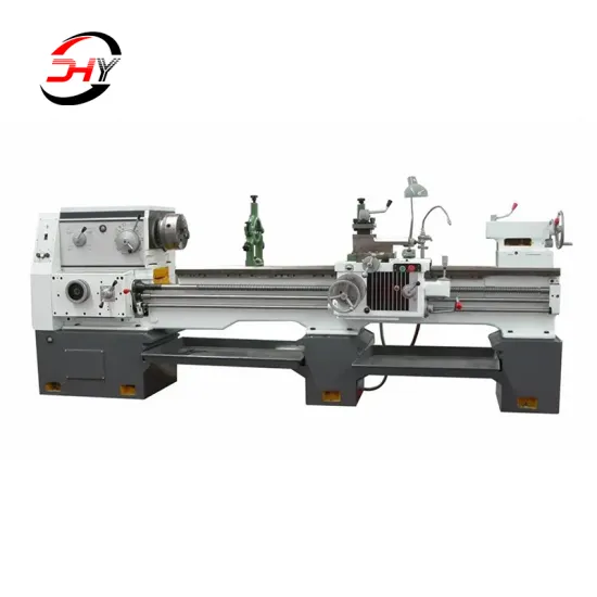 DEHAI CA6161x1500mm Large Bore Lathe for Metal and Woodworking - Manual Operation