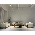 Minimal Simplistic Design Cozy Comfortable White Sofas